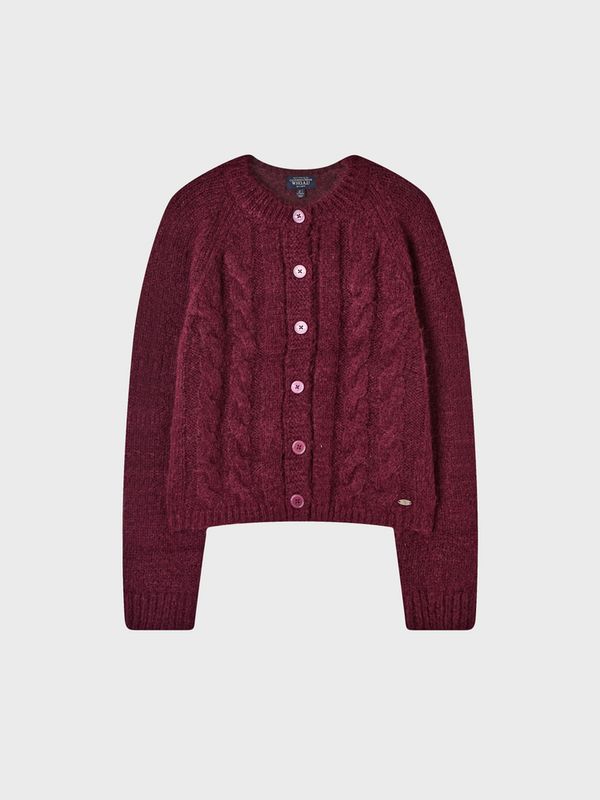 WHOAU Áo len Bokasi Cable Cardigan_WHCKGBT22F