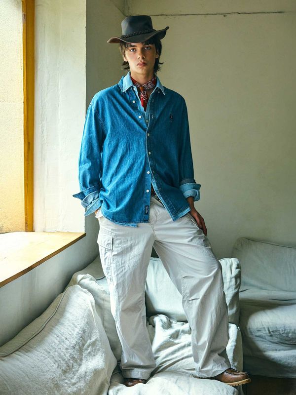 Wide Cargo Pocket Pants (U)