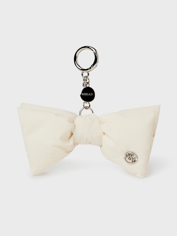 WHOAU Phụ kiện nơ treo túi Ribbon Bag Charm_WHAWF4T31A