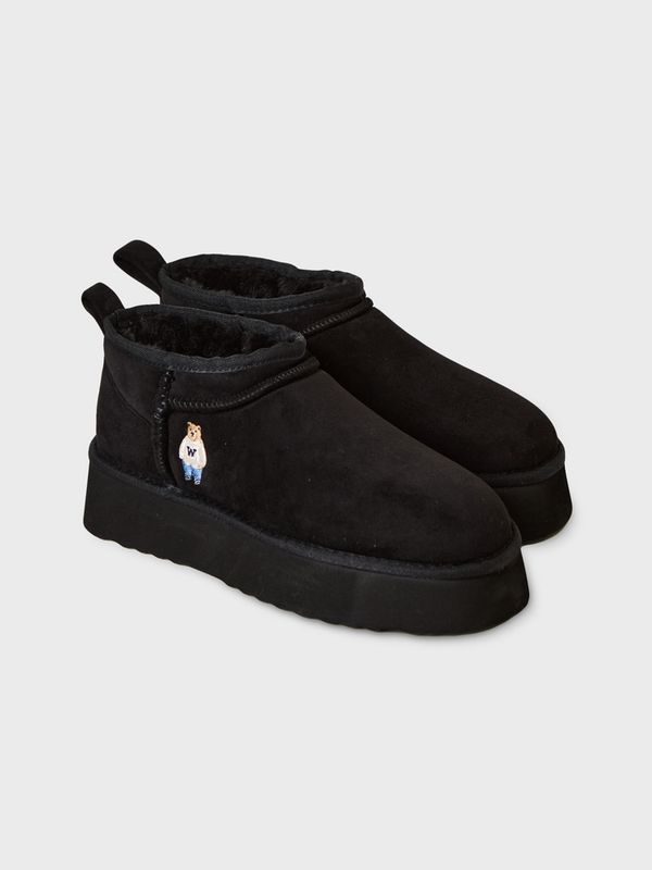 WHOAU Giày cổ thấp Steve Winter Platform Boots_WHAPGBV41A