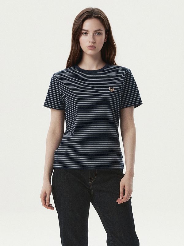 WHOAU Áo thun nữ Steve Multi Stripe T-shirt(F)_WHRSG2531F