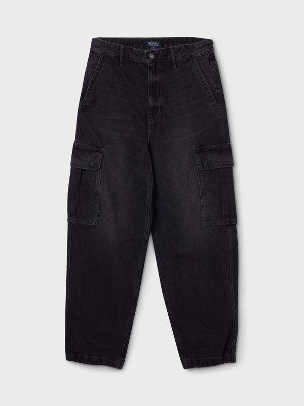 Vintage Denim Cargo Pants(U)