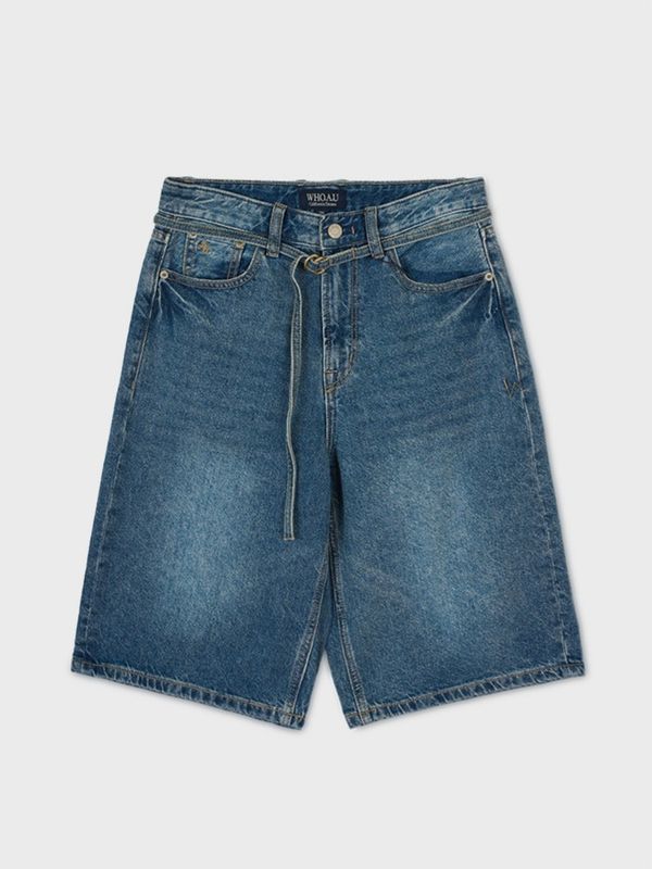 WHOAU Quần nữ Bermuda Denim Pants (F)_WHTJG2442F