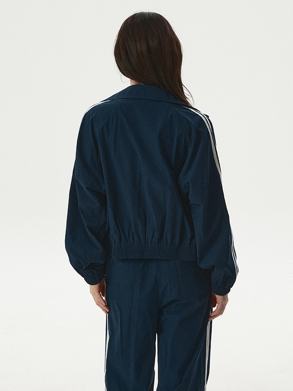 WHOAU Áo khoác nữ Eyelet Zip-up Jacket_WHJJG2364F