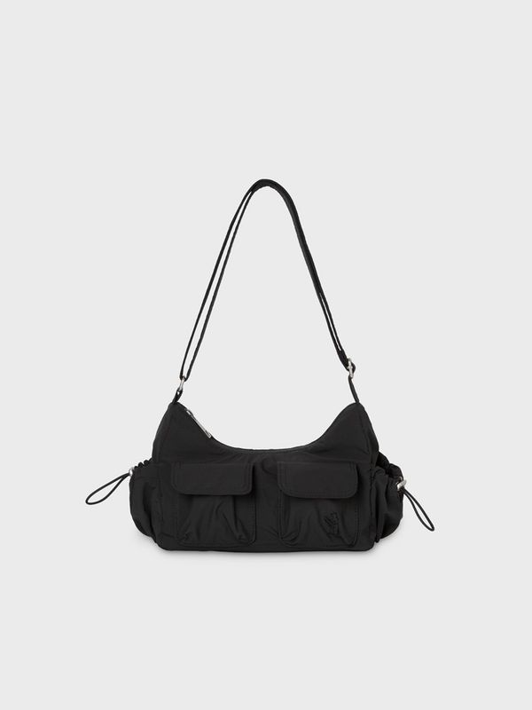 WHOAU  Double Pocket Hobo Bag_WHBGG2322A