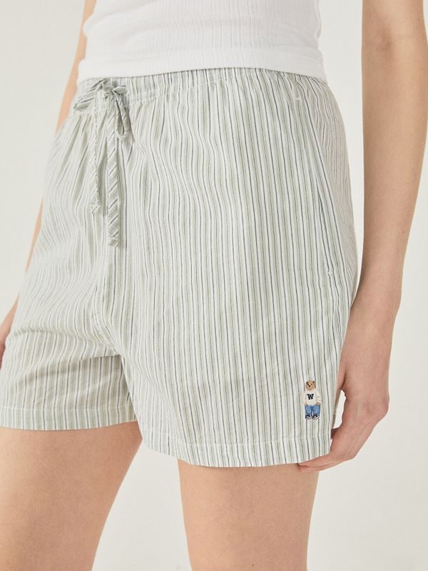 Steve Striped Cotton Shorts(Set-up)_WHTHF3701F