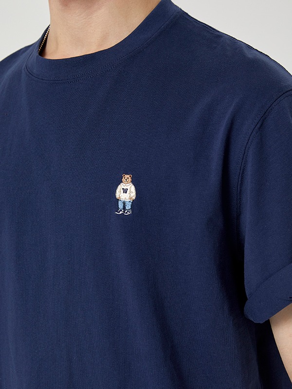 WHOAU Áo thun unisex (2PACK)Steve Solid T-shirt[B]_WHRAG2351U