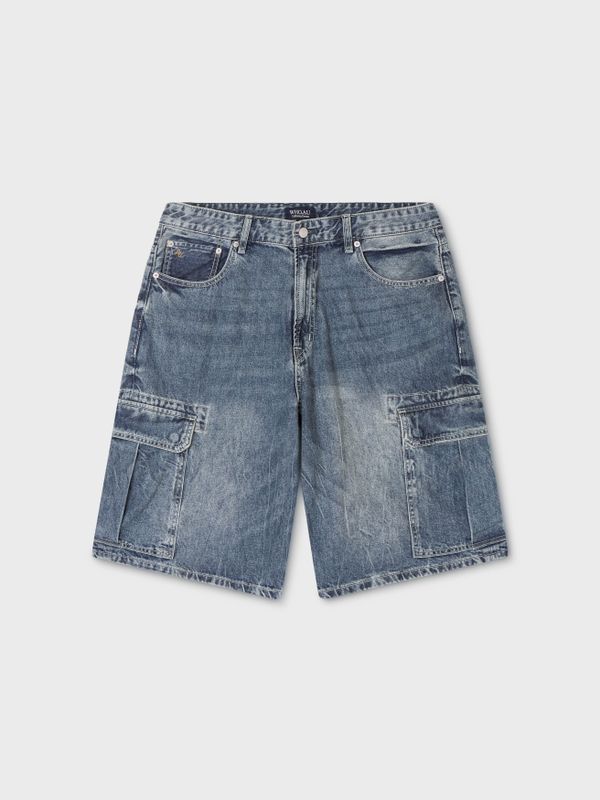 Bermuda Cargo Denim Shorts(U)