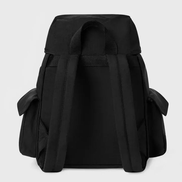 WHOAU Ba lô Nylon Multi Pocket Backpack_WHBGGB741A