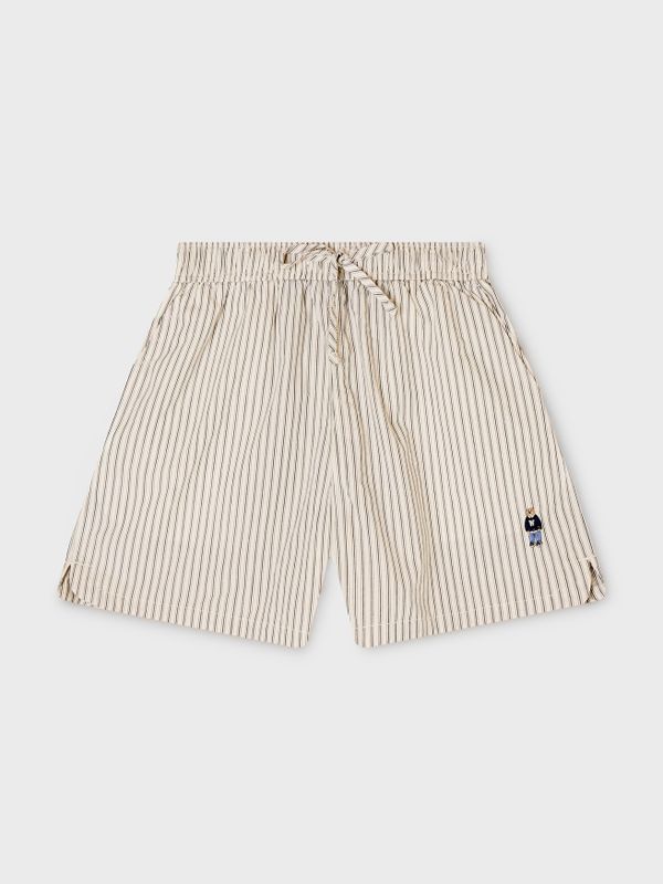 WHOAU Quần nữ Steve Stripe Shorts(Set-up)_WHTHG2511F