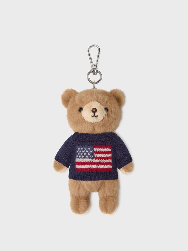 WHOAU Móc khóa phụ kiện Fluffy Bear Knit Keyring_WHAWG2222A