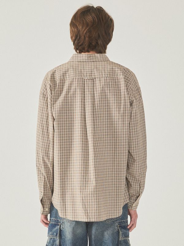 Loose-fit Check Shirts (U)_WHYCF3733U