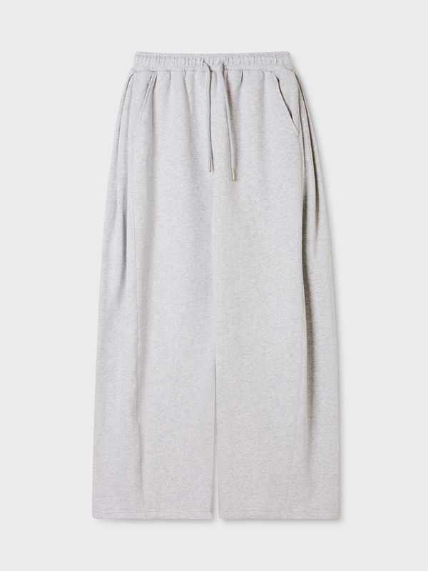 WHOAU Quần dài nữ Side-tuck Wide Pants (Brushed)_WHTMGB991F