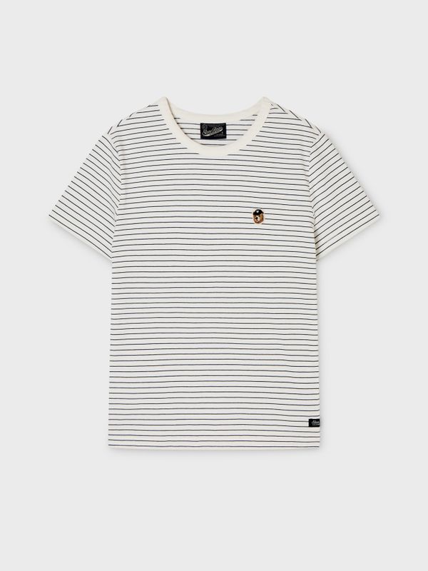 WHOAU Áo thun nữ Steve Multi Stripe T-shirt(F)_WHRSG2531F
