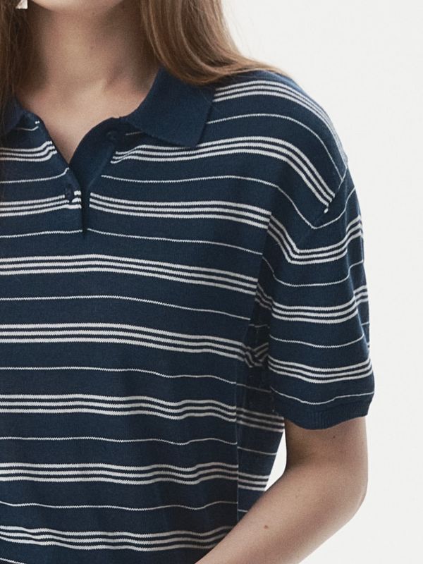 WHOAU Áo thun nữ Multi-Collar Pullover_WHKAG2522F