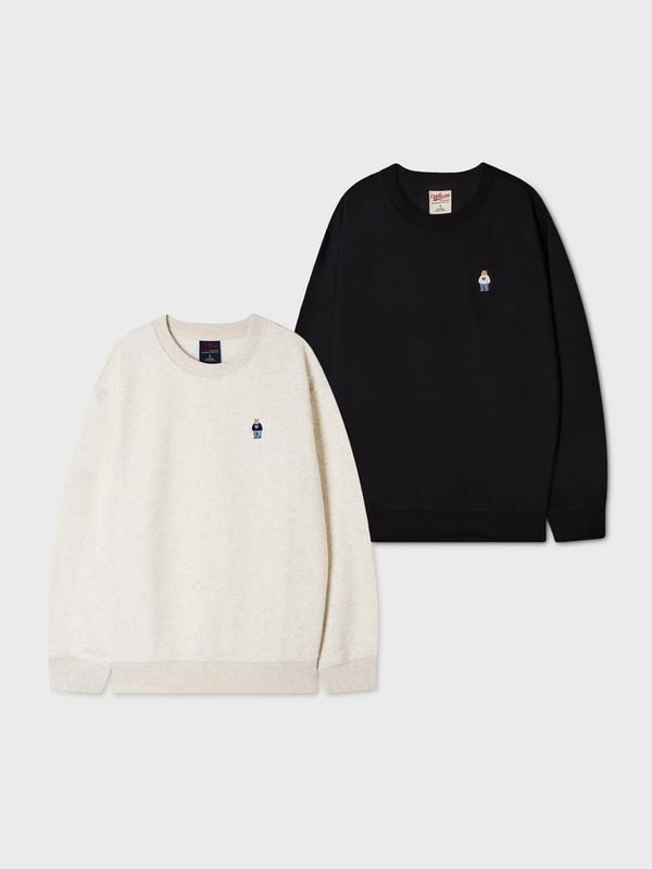 WHOAU Áo nỉ (2PACK)Steve Sweatshirt[B]_WHMWGB951U