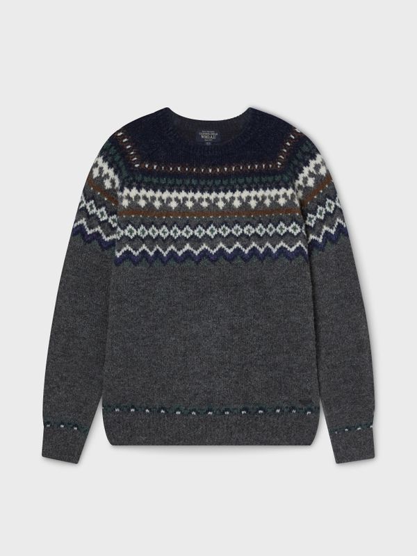 Fair Isle Pullover(U)