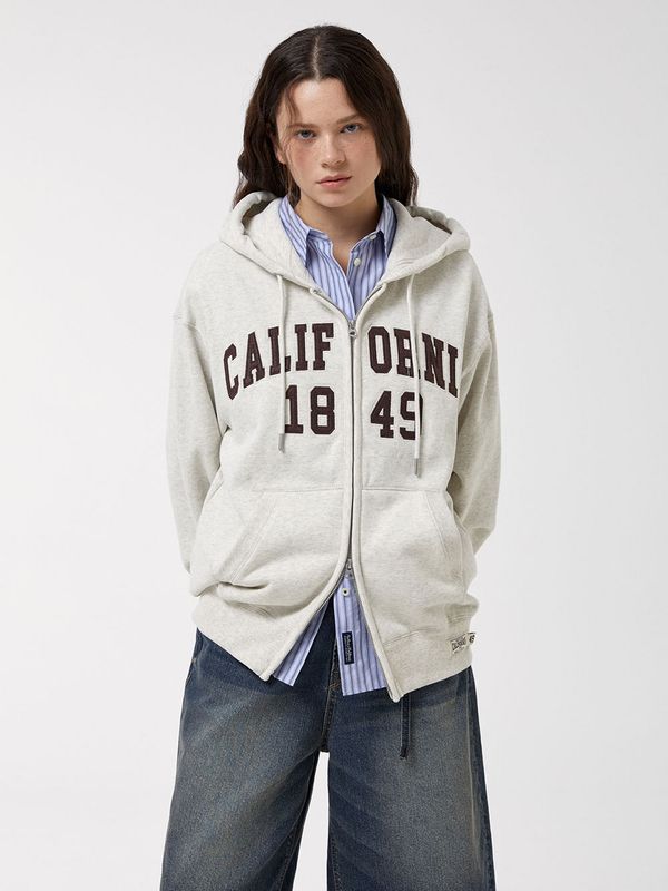 Signature Patch Hood Zip-up(Brushed)_WHMZF4911U