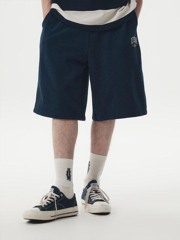 WHOAU Quần ngắn Unisex Bermuda Half Pants_WHTMG2461U-1779077536