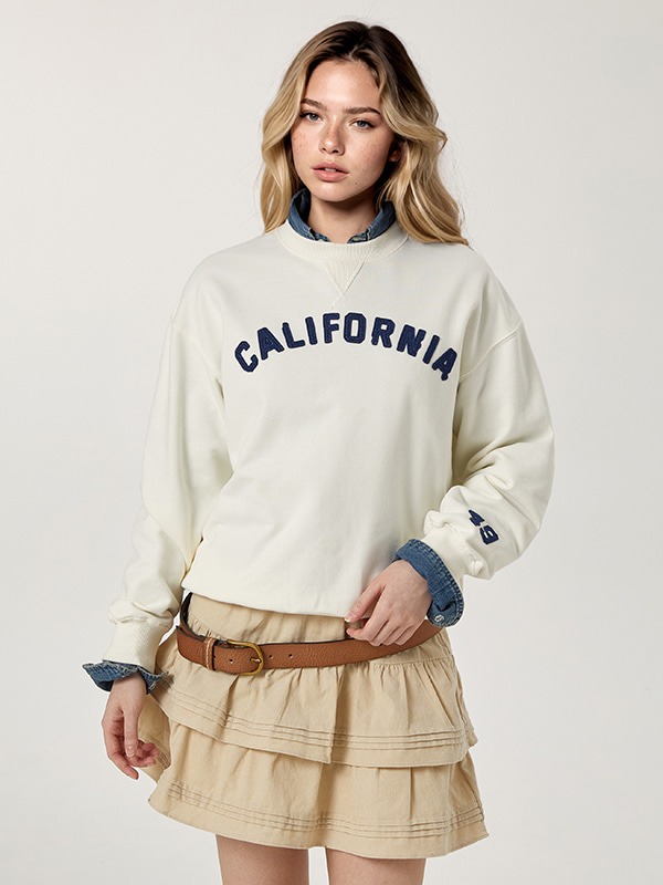 California Patch Sweatshirt(F)