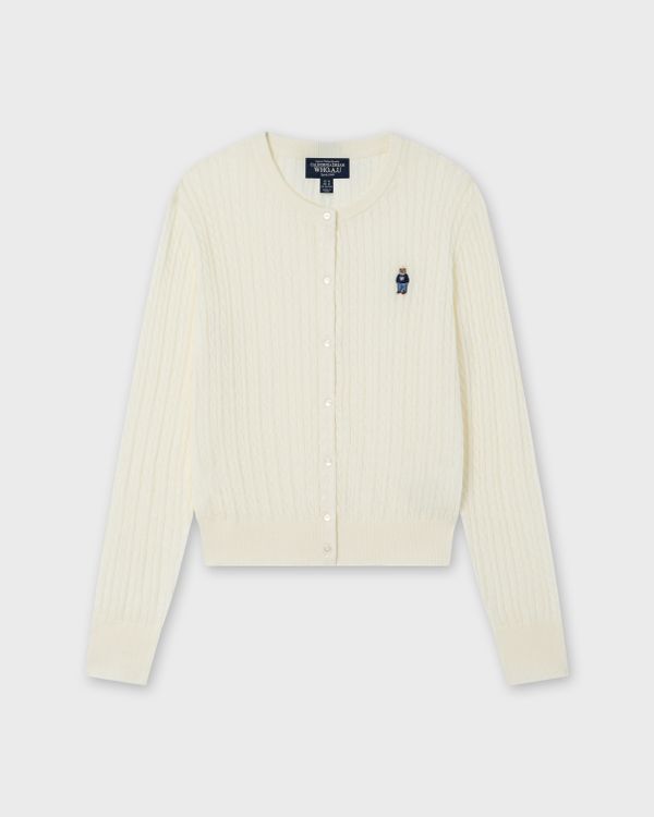 WHOAU Áo len Steve High Gauge Wool Cable Cardigan_WHCKGB912F