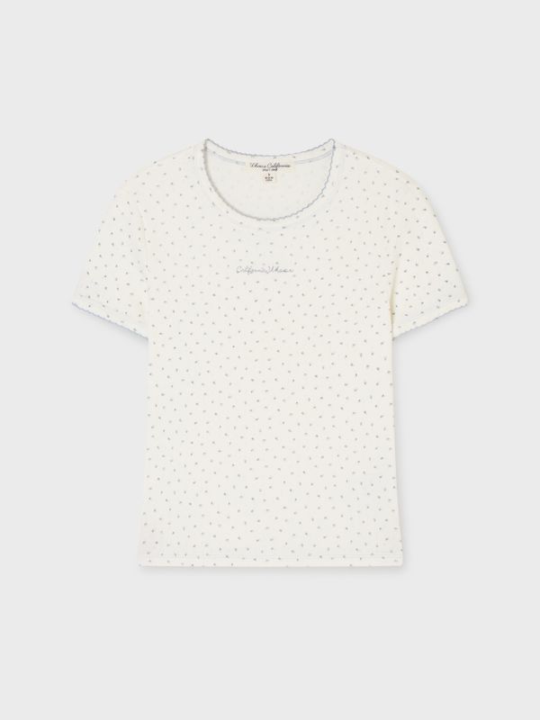 Feminine Picot T-shirt