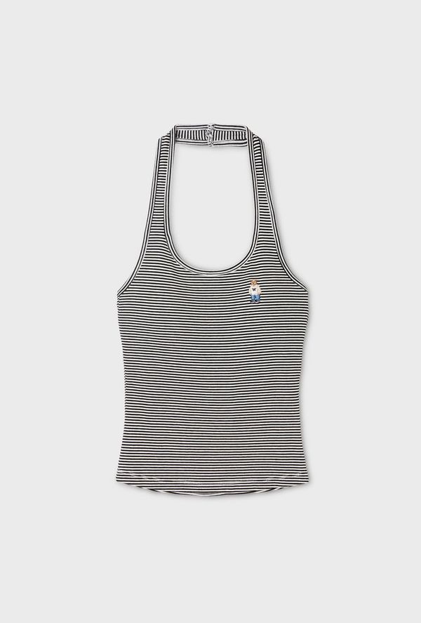 WHOAU Áo thun cổ yếm nữ Steve Halterneck Bra Sleeveless(F)_WHRNGB754F