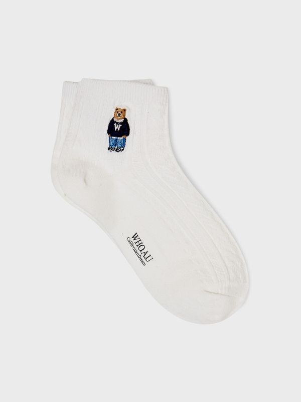WHOAU Set vớ [3PACK]Steve Ankle Socks_WHAYG1112A