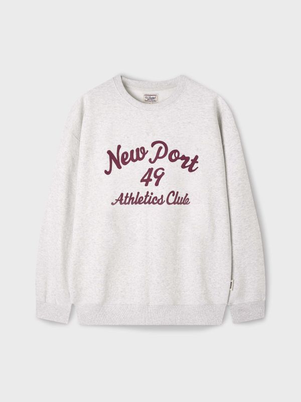 Chain Stitch Sweatshirt(Brushed)_WHMWF4T22U