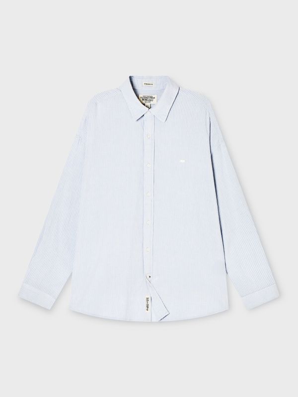 WHOAU Áo sơ mi nữ Summer Long Sleeve Shirts_WHYAG2541F