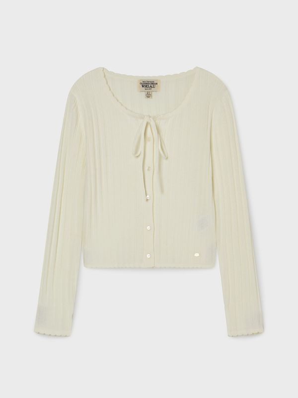 Skashi Ribbon Cardigan