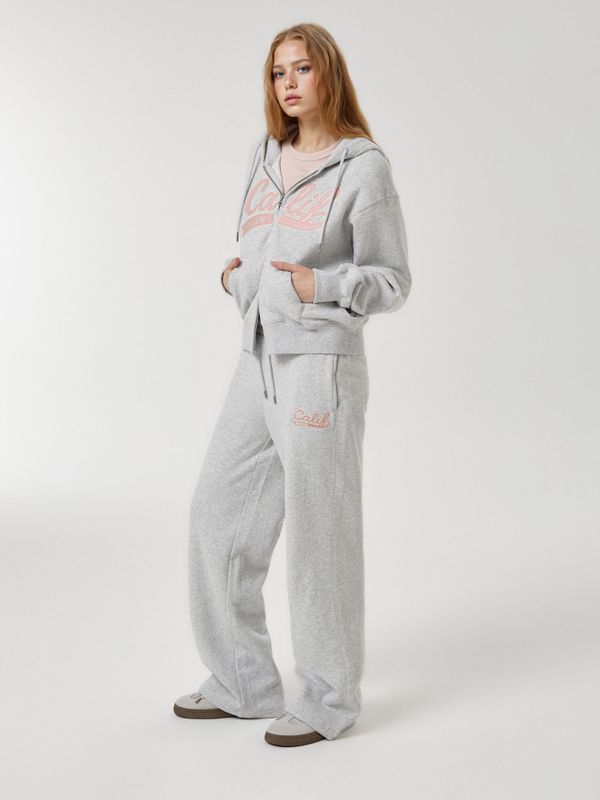 Patch Wide Pants(Brushed)_WHTMF4921F