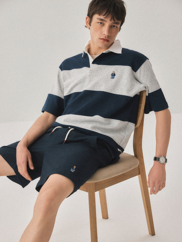 WHOAU Quần nam Steve Basic Shorts(M)_WHTHG2501M-1779179170