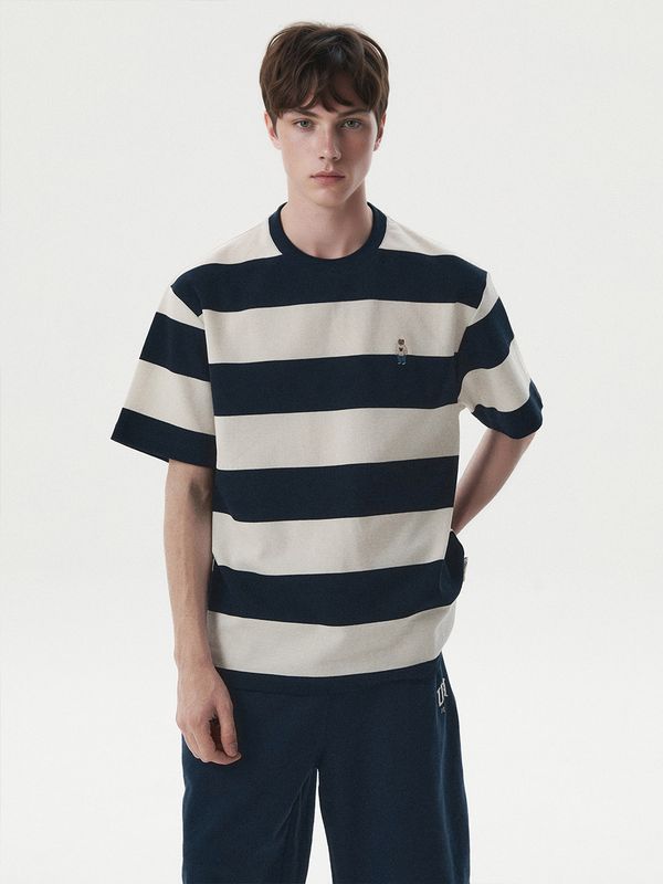 WHOAU Áo thun Unisex Steve Colorblock T-Shirt_WHRSG2521U