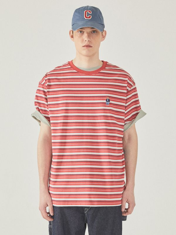 Steve Multi Stripe T-Shirt[B]_WHRSF2551U