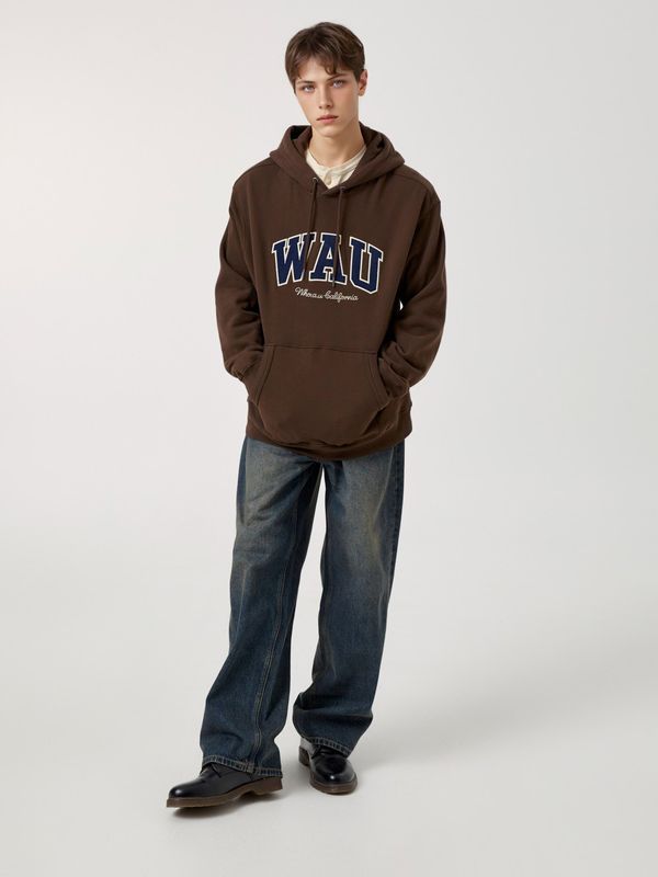 WHOAU Áo khoác Corduroy Big Patch Hoodie(Brushed)_WHMHF4T22U