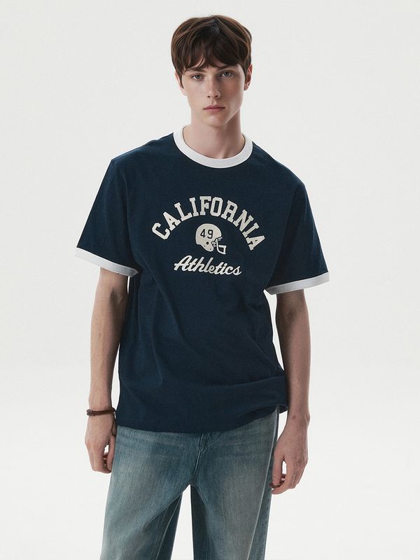 WHOAU Áo Thun Campus Ringer T-Shirt_WHRAG2424U