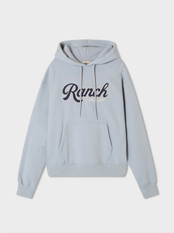 WHOAU Áo nỉ unisex Corduroy Patch Hoodie(F)_WHMHF4T21F