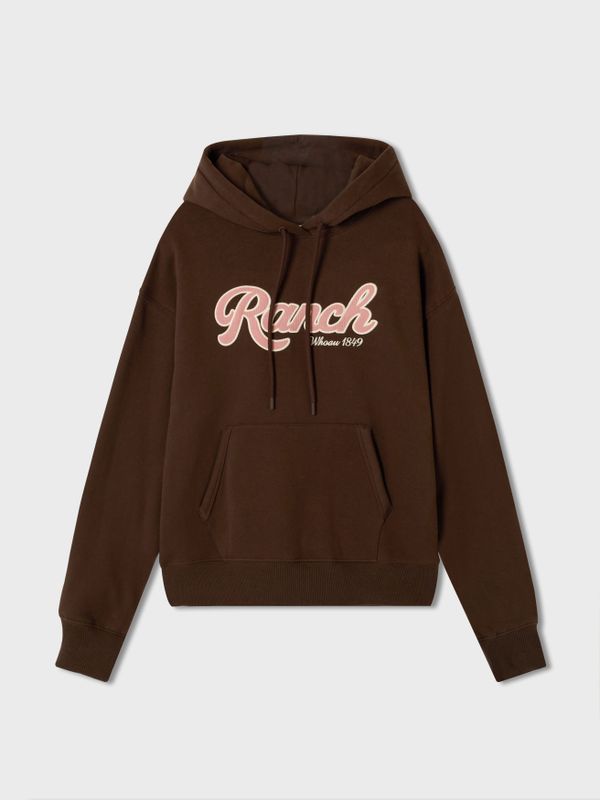 WHOAU Áo nỉ unisex Corduroy Patch Hoodie(F)_WHMHF4T21F