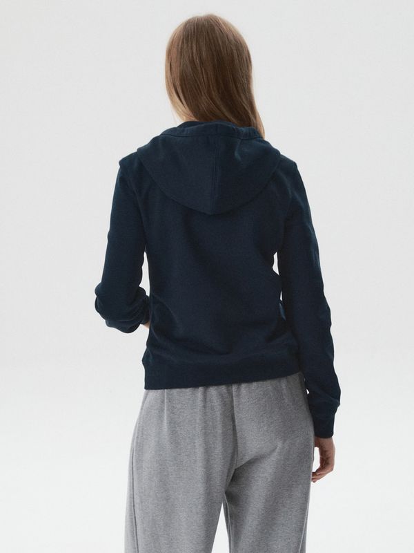 Signature Slim-fit Patch Hood Zip-up(F)