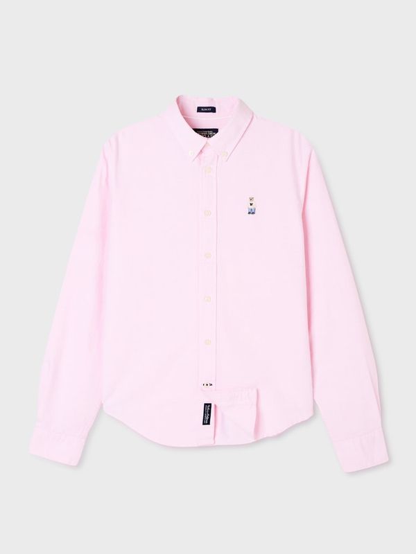 WHOAU Áo Sơ mi Steve Oxfort Shirts(Slim Fit)_WHYWGB821F
