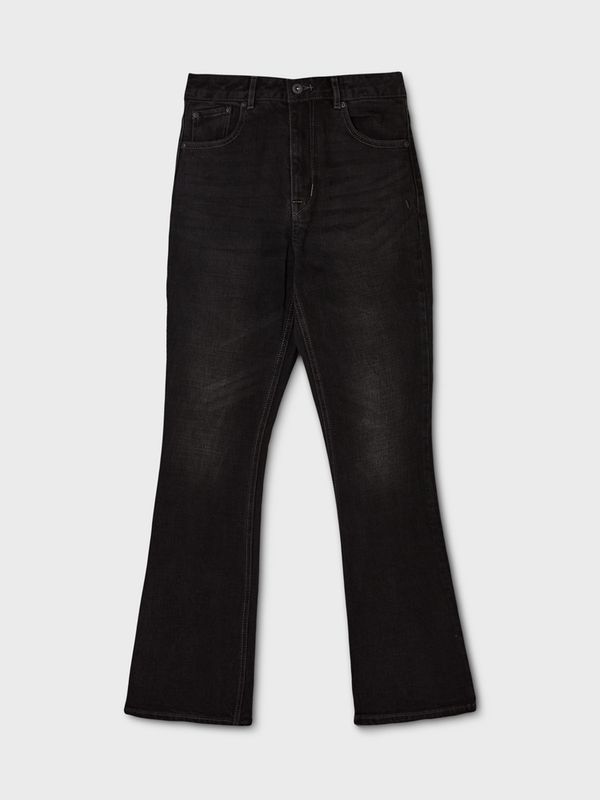 WHOAU Quần jeans nữ Slim Bootscut Denim(F)_WHTJGB811F