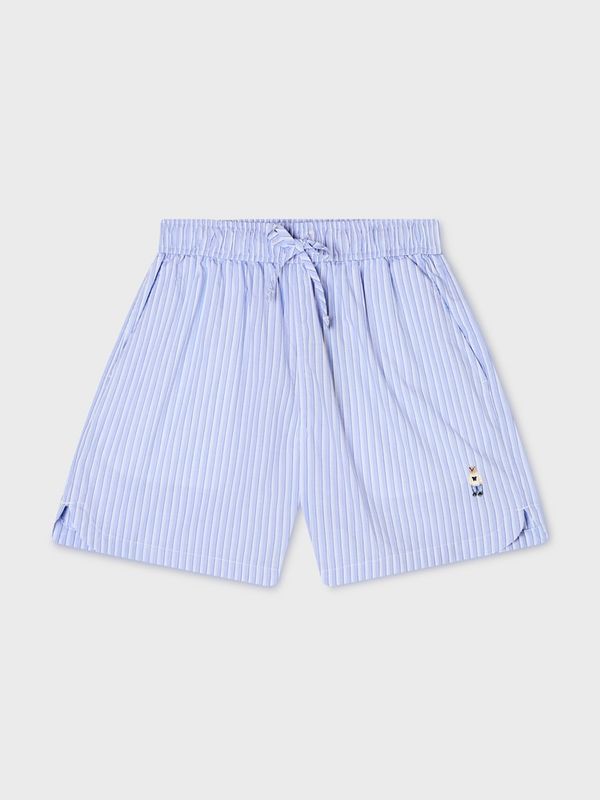 WHOAU Quần nữ Steve Stripe Shorts(Set-up)_WHTHG2511F