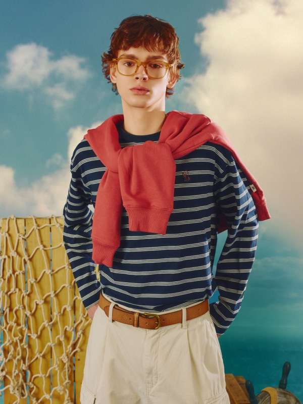 Stripe Long Sleeve T-shirt