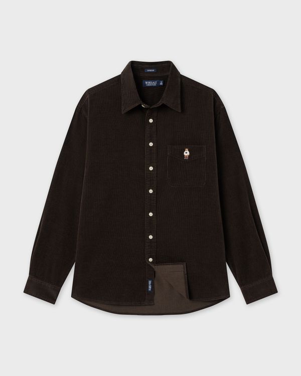 WHOAU Áo Sơ mi Steve Corduroy Shirts(U)_WHYAGBT41U