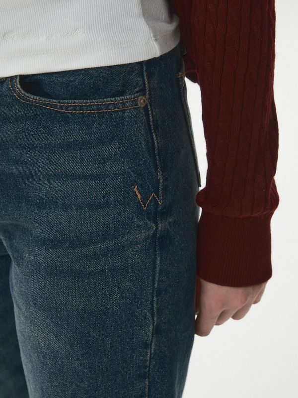 WHOAU Quần dài nữ Semi Wide Denim(F)_WHTJGB912F