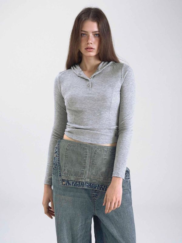 Hooded Line T-shirt_WHLAF3731F