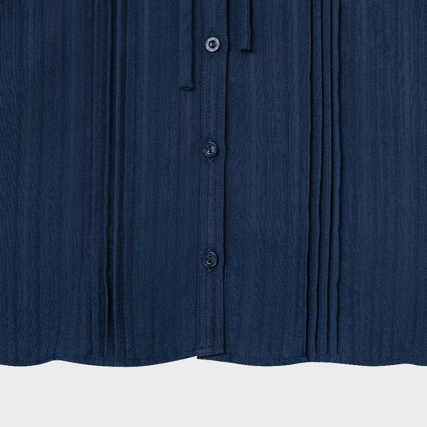 WHOAU Áo kiểu nữ Meichan Bow-Tie Blouse_WHYAG2592B