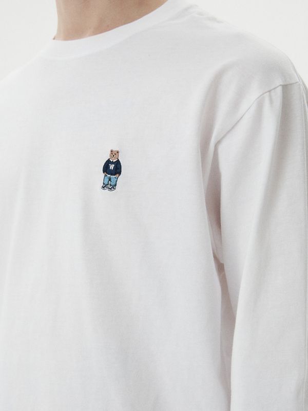WHOAU Áo thun tay dài UNISEX Steve Long Sleeve T-shirt_WHLAG2321U