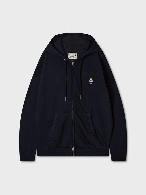 WHOAU Áo khoác nỉ Steve Hood Zip-up(Brushed)_WHMZGBT51U